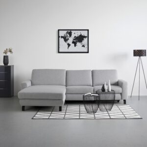 Wohnlandschaft Corvara Plus Grau Textil Premium Living Wohnzimmermöbel Grau