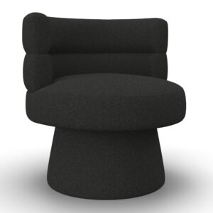 Wohnli Möbelsuche - Stuhl Julina Schwarz Bouclé Gepolstert