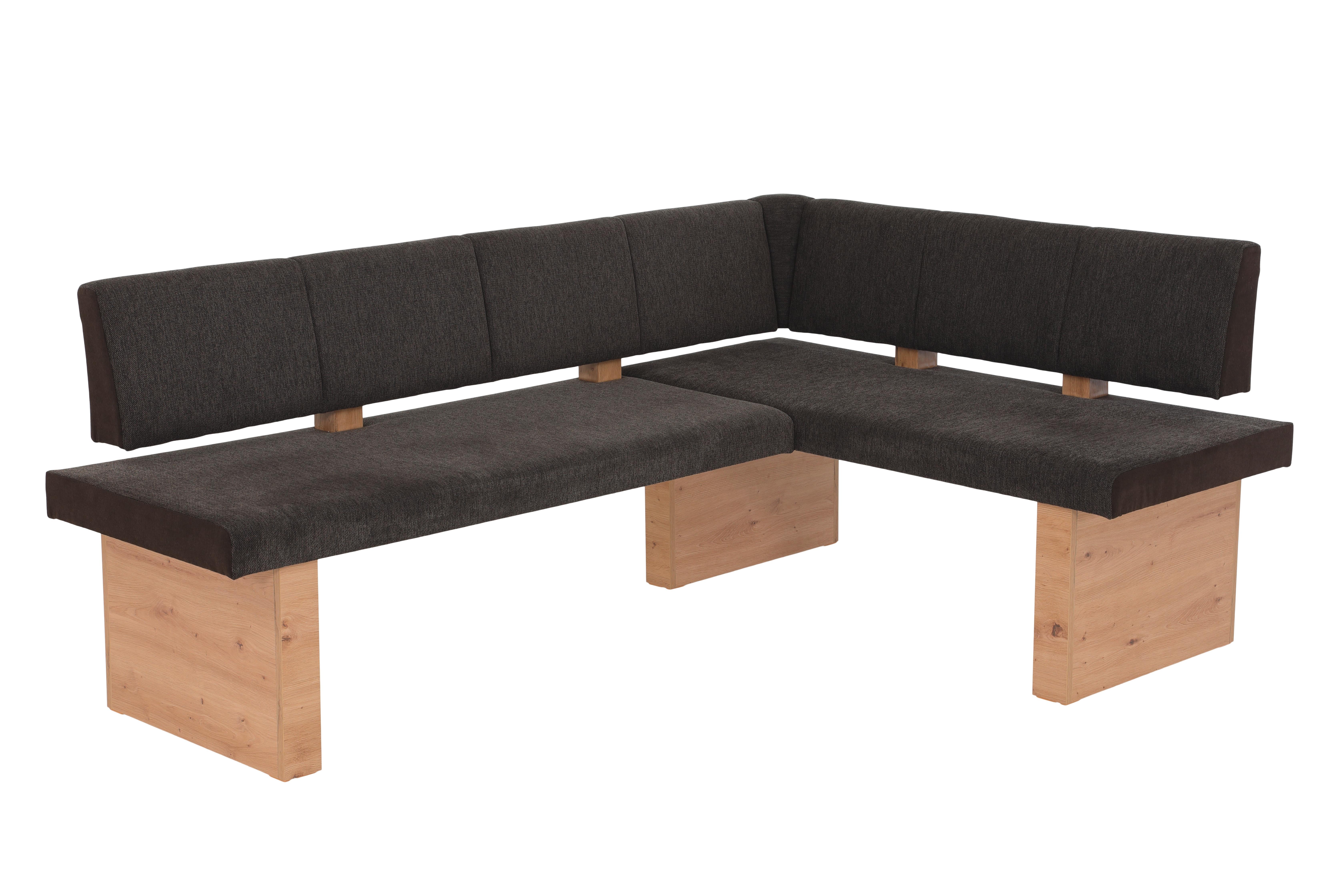 ECKBANK LINN EB Textil, Holzwerkstoff MID.YOU Möbel > Bänke > Eckbänke Braun