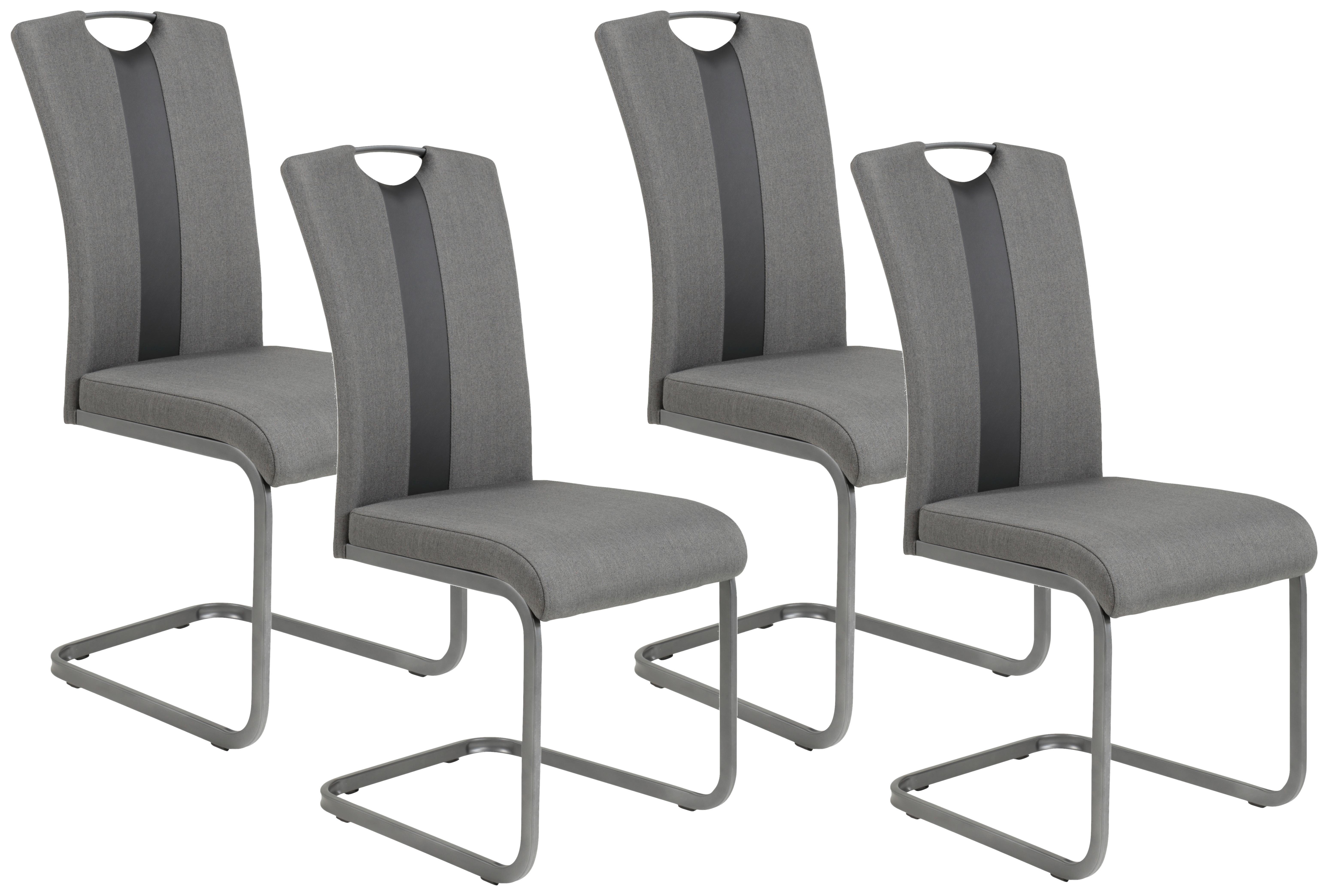wohnli-moebel-suche-001606030501 Wohnli Möbelsuche - Schwingstuhl Amber Grau 4er-Set