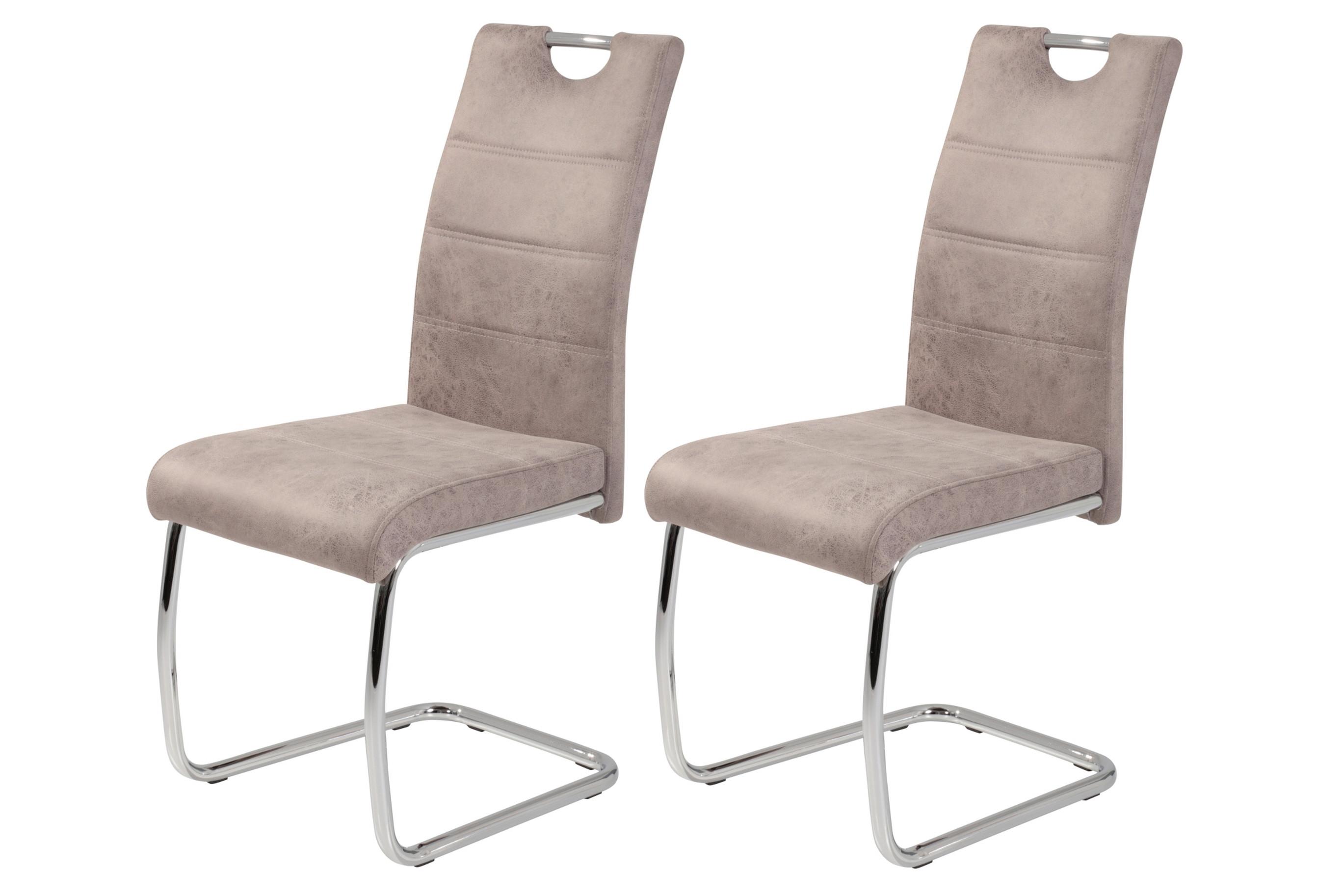 Wohnli Möbelsuche - Schwingstuhl-Set Flora II S 2er-Set ca. 43x98 cm Beige