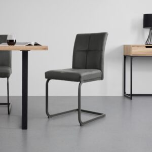 Schwingstuhl Cooper Grau Metall, Textil Mömax Möbel > Stühle > Esszimmerstühle > Schwingstühle Grau