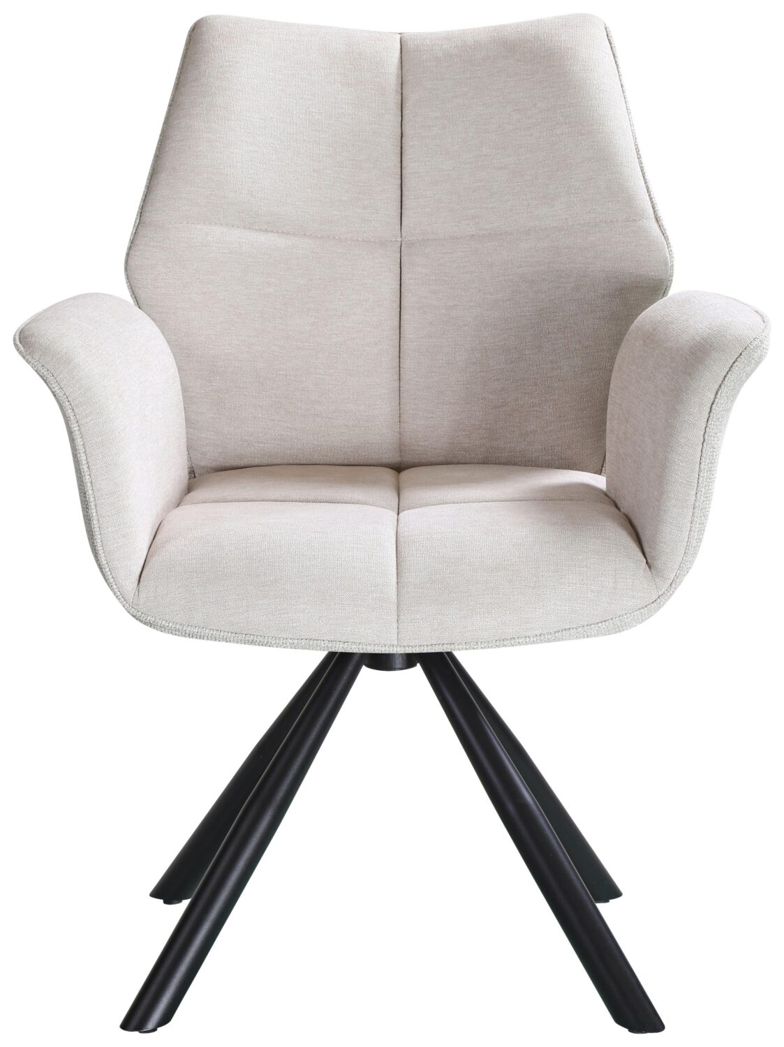 Armlehnstuhl Antonia Beige Metall, Textil Mömax Wohnzimmermöbel Beige