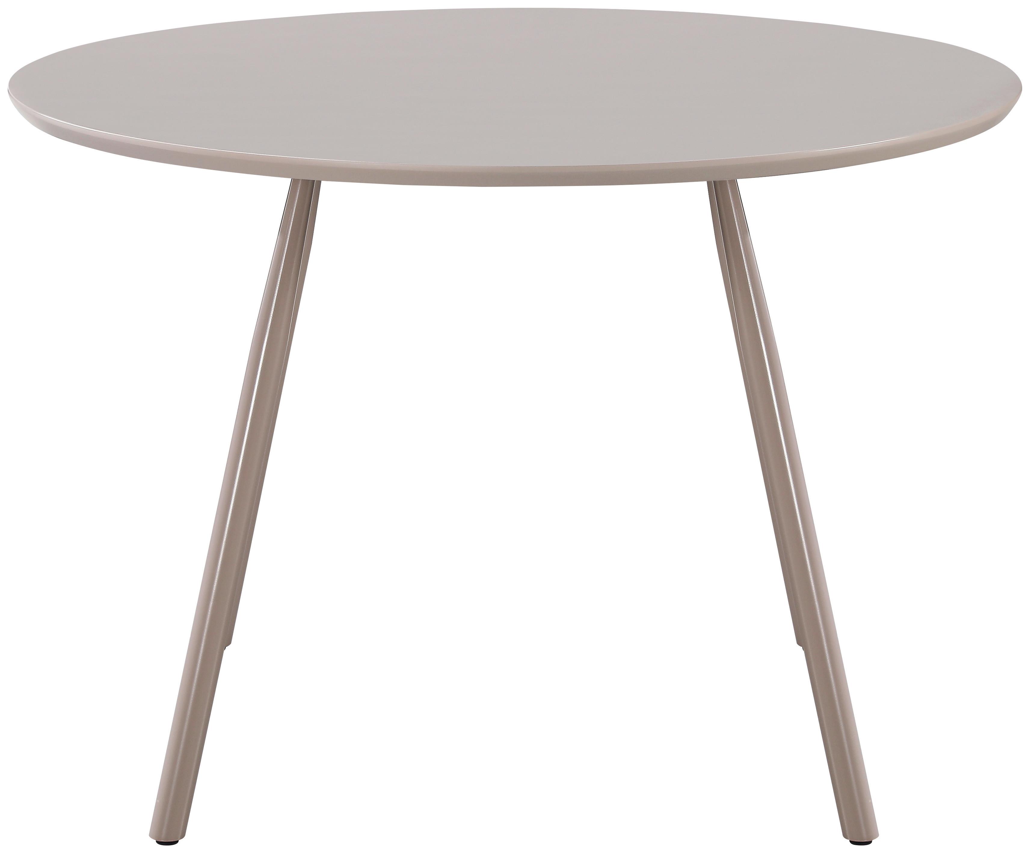 Esstisch Milan Grau Metall, Holzwerkstoff Mömax Möbel > Tische > Esstische > Esstische rund Grau