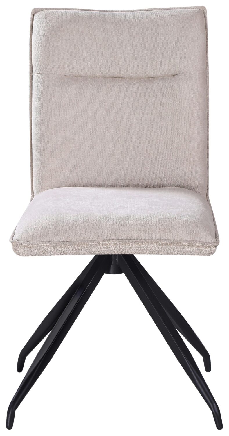 Stuhl Nova Beige Metall, Textil Premium Living Wohnzimmermöbel Beige