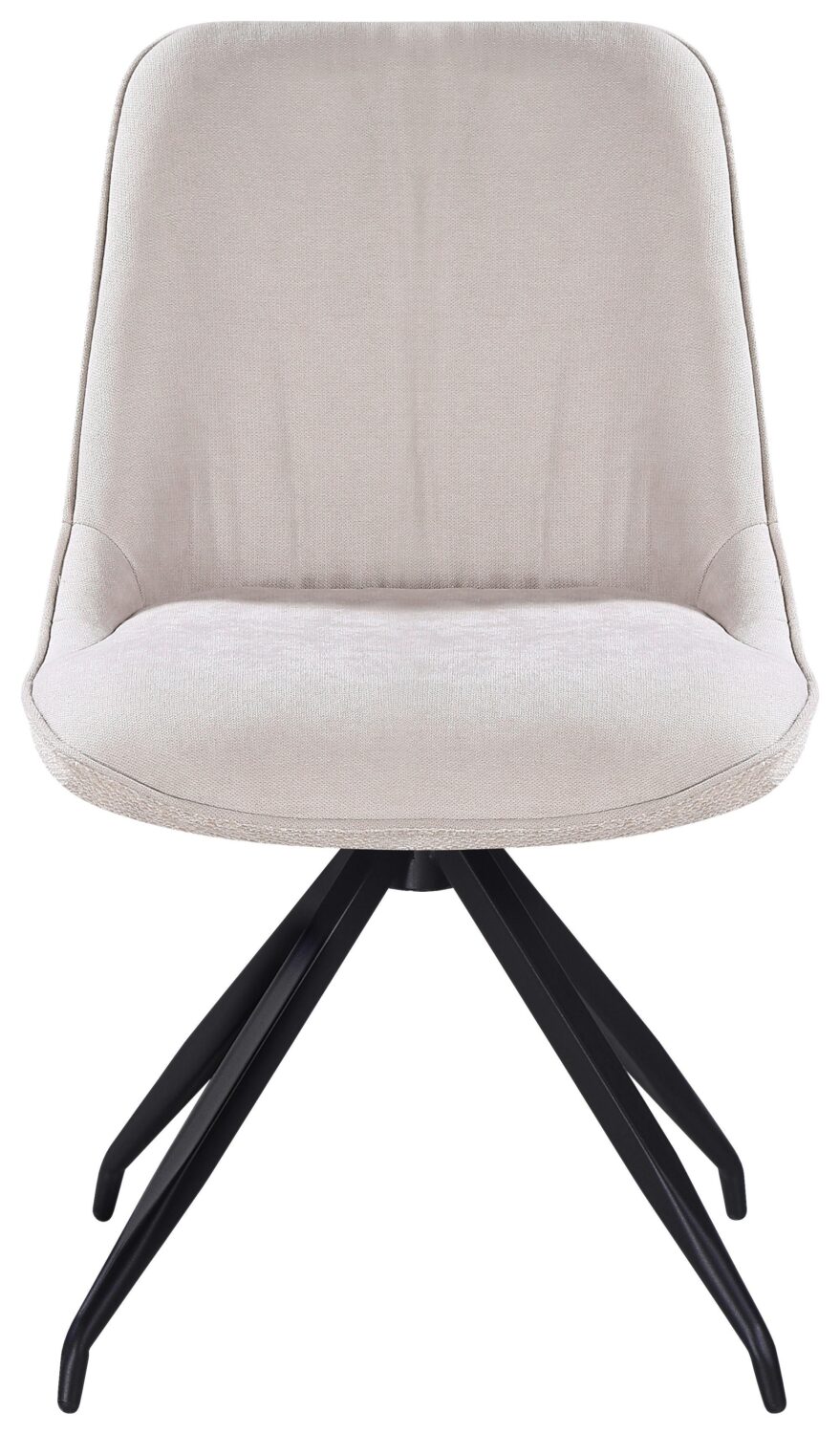 Stuhl Nova Beige Metall, Textil Premium Living Wohnzimmermöbel Beige