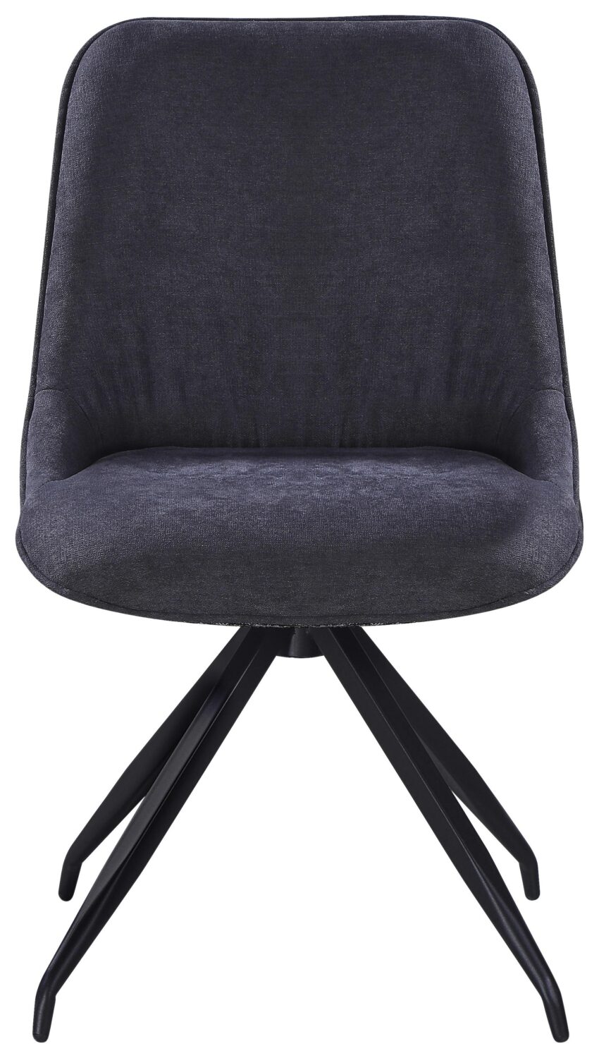 Stuhl Nova Grau Metall, Textil Premium Living Wohnzimmermöbel Grau