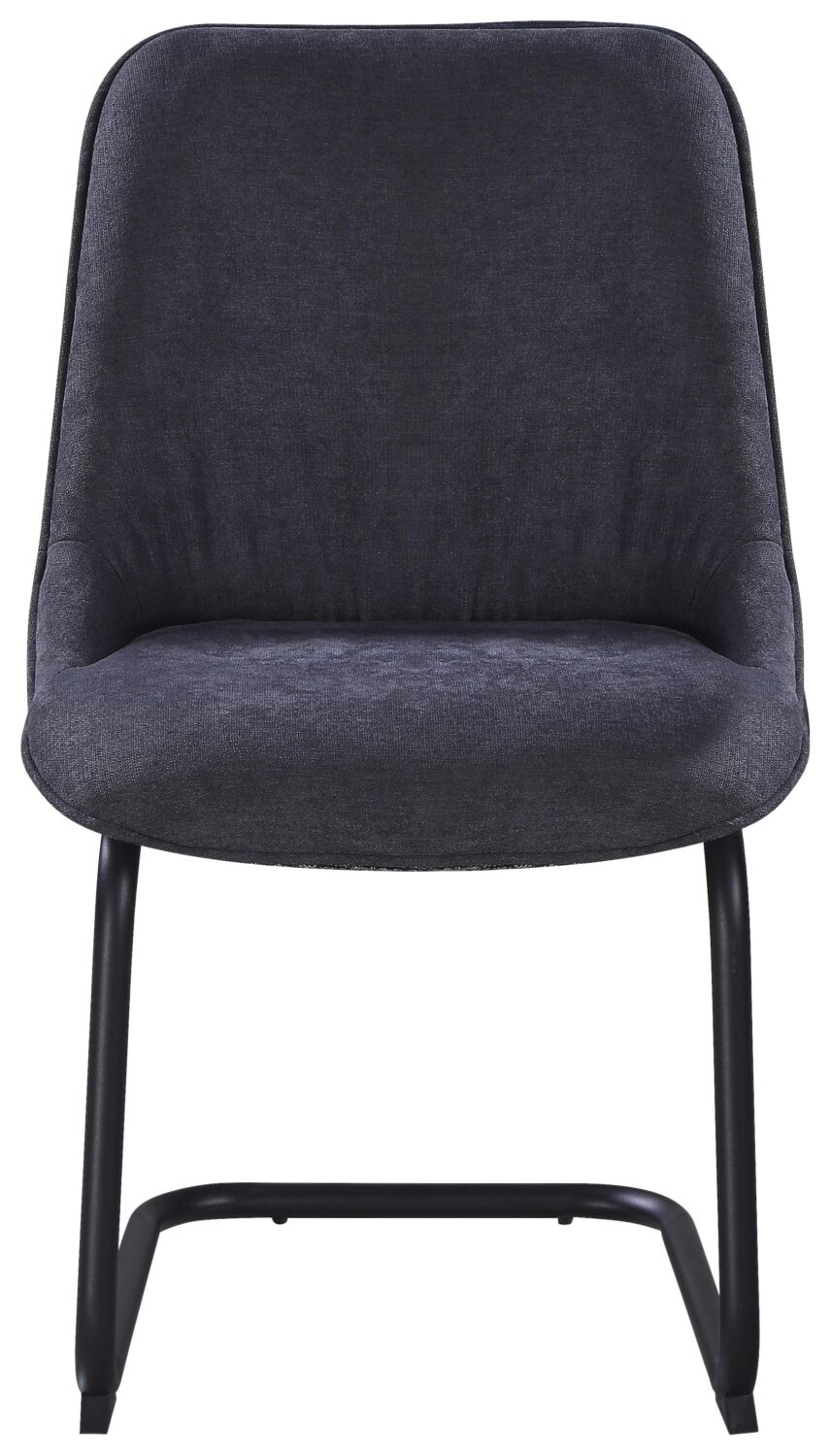 Stuhl Nova Grau Metall, Textil Premium Living Wohnzimmermöbel Grau