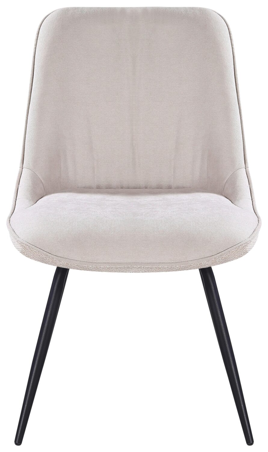 Stuhl Nova Beige Metall, Textil Premium Living Wohnzimmermöbel Beige