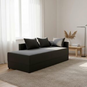 wohnli-moebel-suche-001681000201-1 Sofa Elea Dunkelgrau Cord Holz, Kunststoff, Textil Bessagi Home Möbel > Sofas & Couches > Sofas Grau