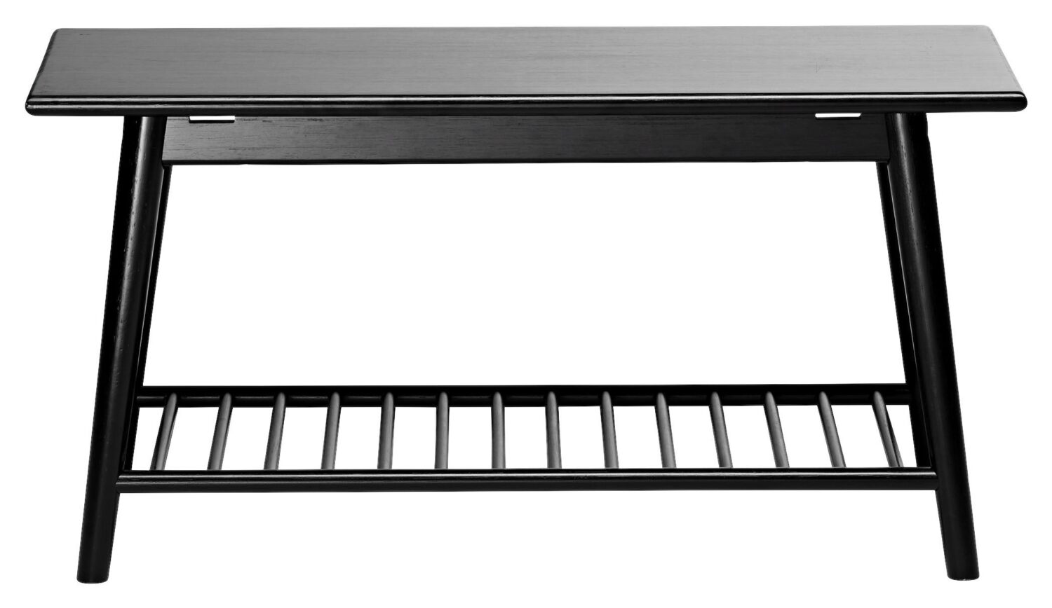 Wohnli Möbelsuche - Schuhbank Noble ca. 90x45x35cm Schwarz Bambus