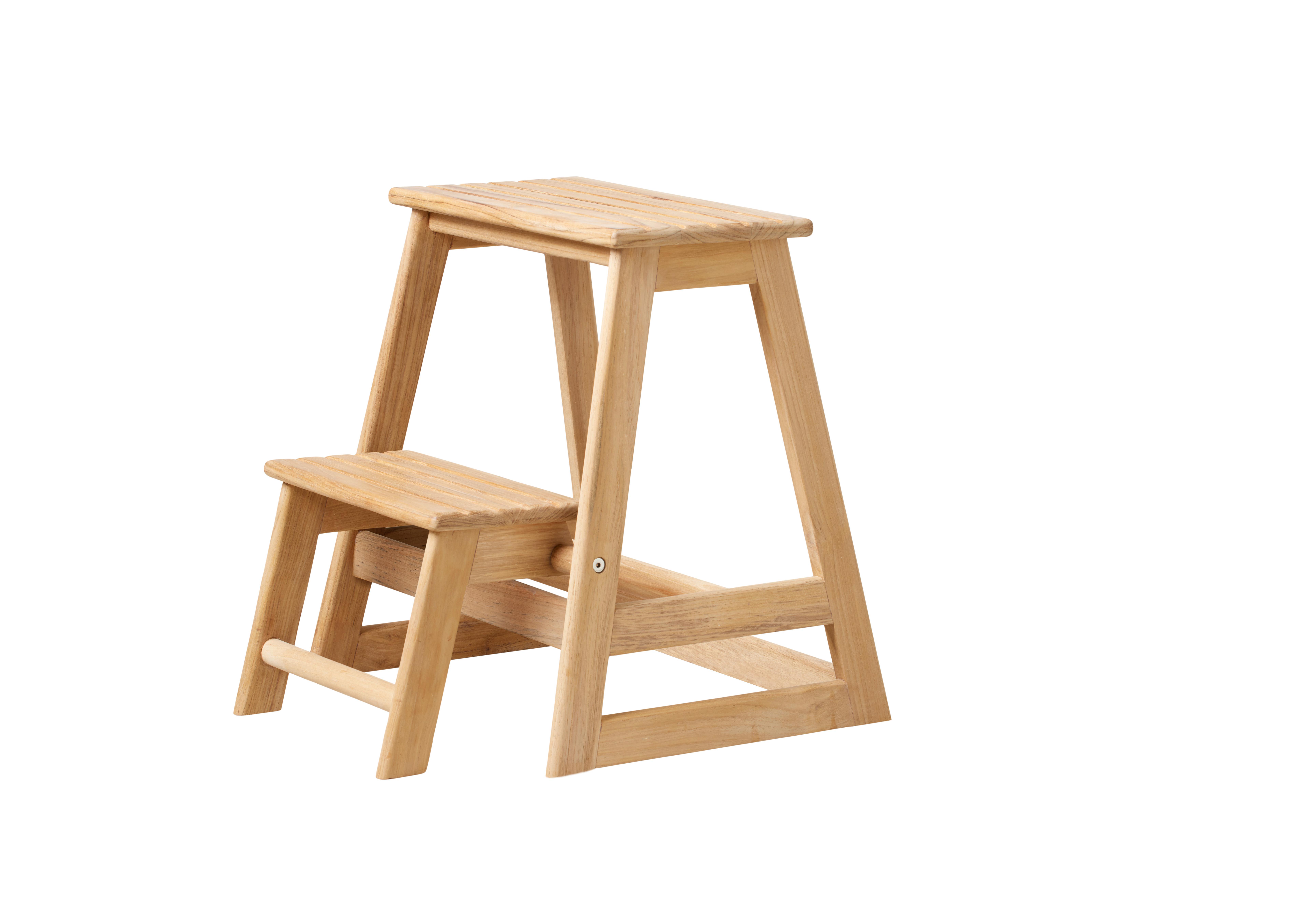 Wohnli Möbelsuche - Tritthocker Skala Teak