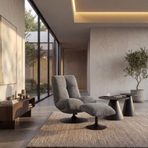 wohnli-moebel-suche-001692002702-1 Sessel Alma Samt Grau Metall, Textil Bessagi Home Möbel > Sessel > Polstersessel Grau