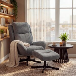 wohnli-moebel-suche-001692002802-1 Sessel Nina Samt Grau Metall, Textil Bessagi Home Möbel > Sessel > Polstersessel Grau