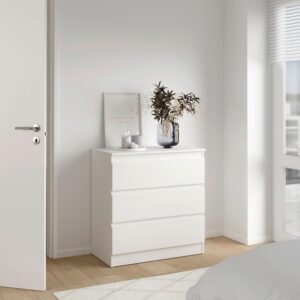 Kommode Mara Weiß Nachbildung Holz Mömax Möbel > Kommoden & Schubladenschränke > Kommoden Weiß