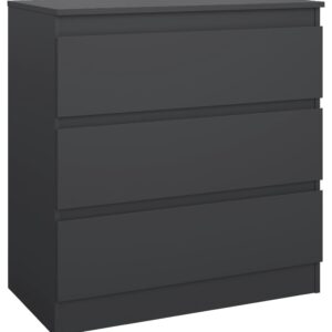 Wohnli Möbelsuche - Kommode Mara Anthrazit Nachbildung