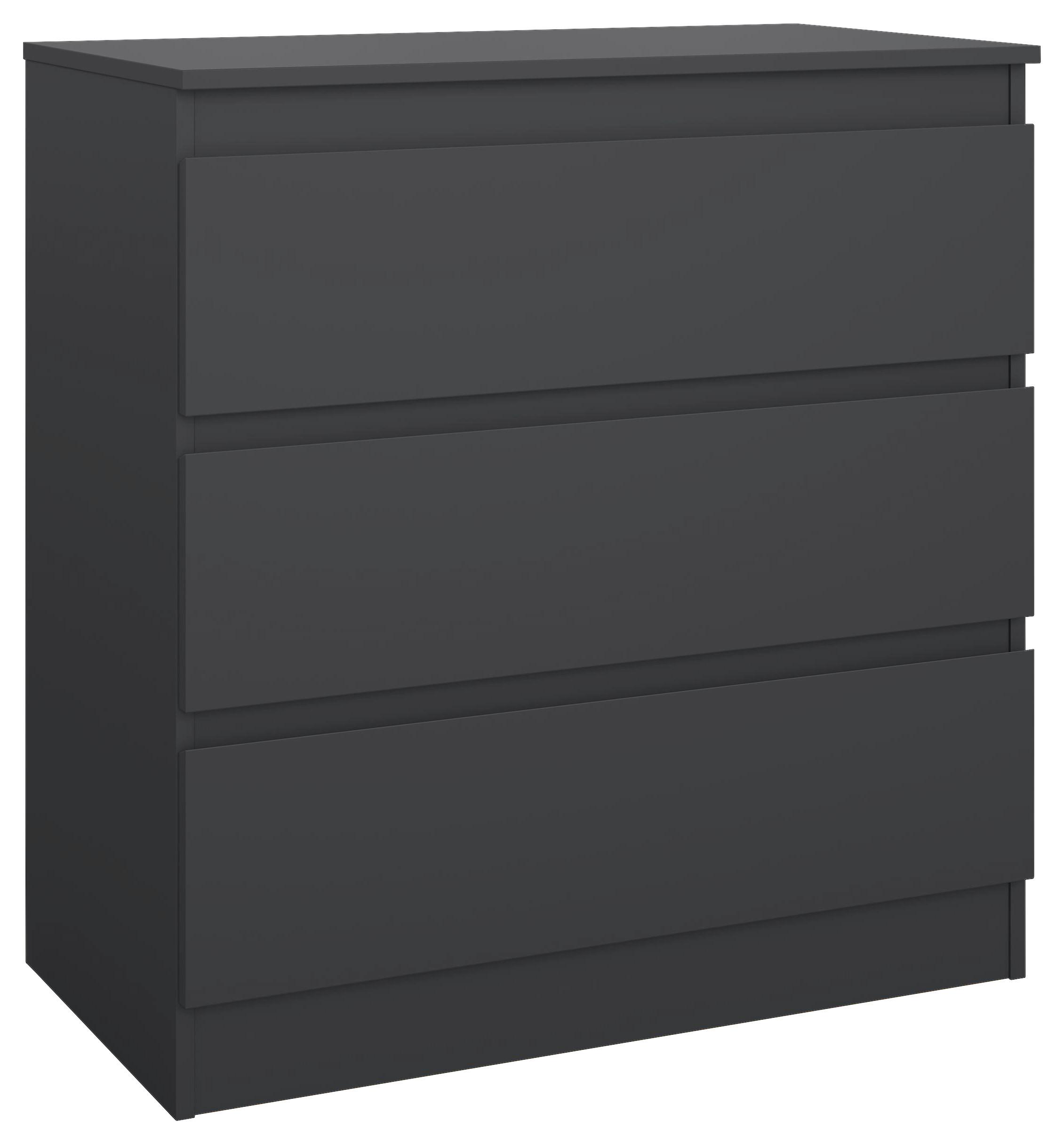Wohnli Möbelsuche - Kommode Mara Anthrazit Nachbildung