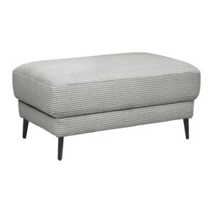 Hocker Cora in Grau Textil Mömax Wohnzimmermöbel Grau