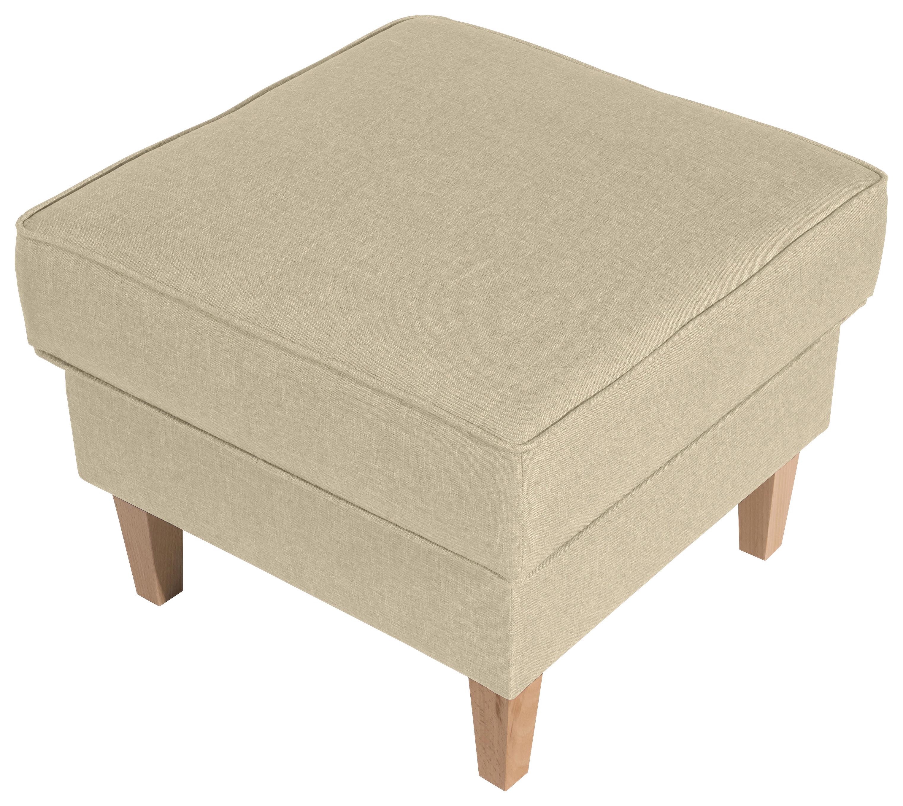 wohnli-moebel-suche-001775000901 Wohnli Möbelsuche - Hocker Lorris Beige Flachgewebe