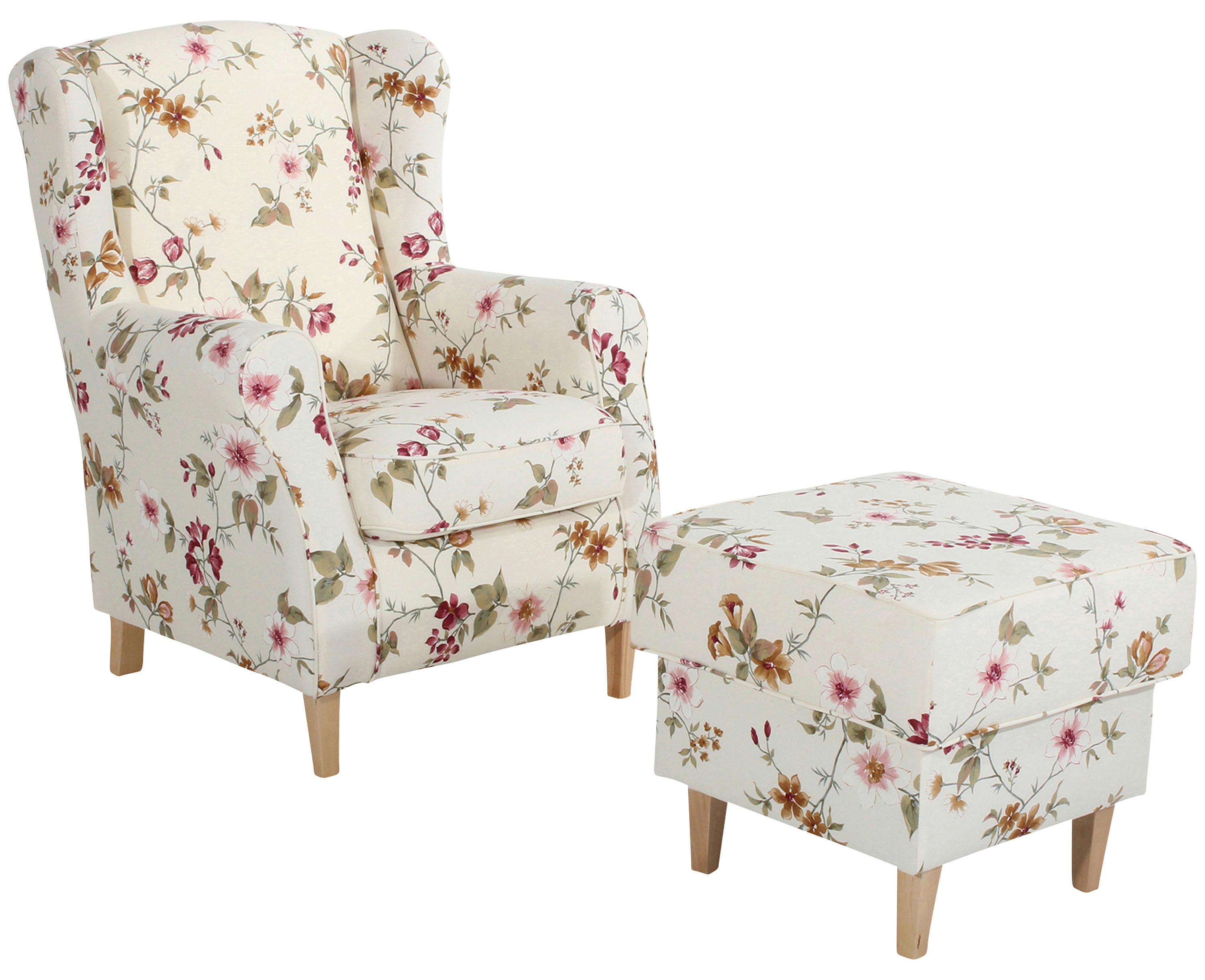 Hocker Lorris Weiß Flachgewebe Textil Max Winzer Möbel > Sessel > Hocker Weiß