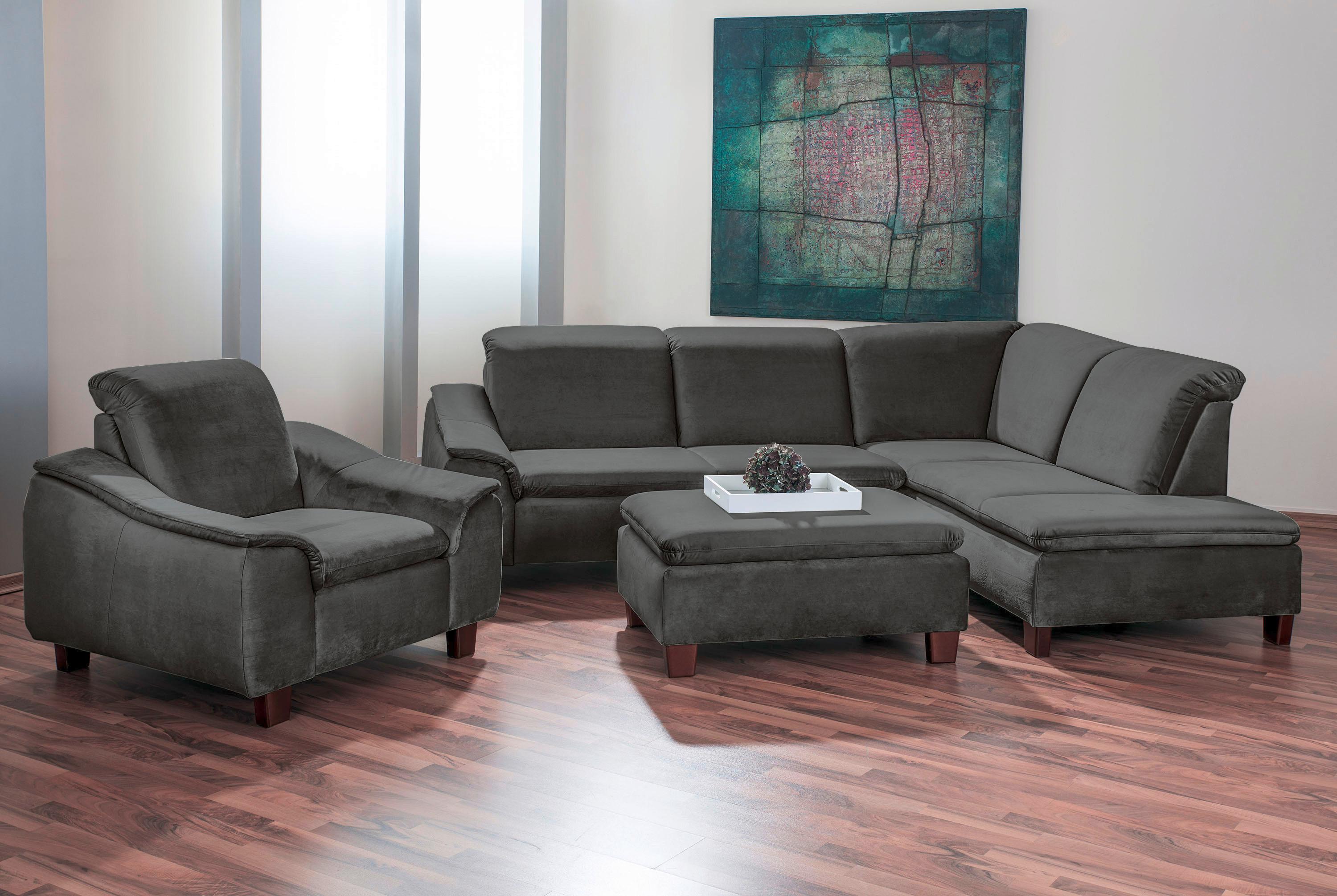 ECKSOFA AARON Textil Max Winzer Möbel > Sofas & Couches > Wohnlandschaften > Ecksofas > XXL Ecksofas Anthrazit