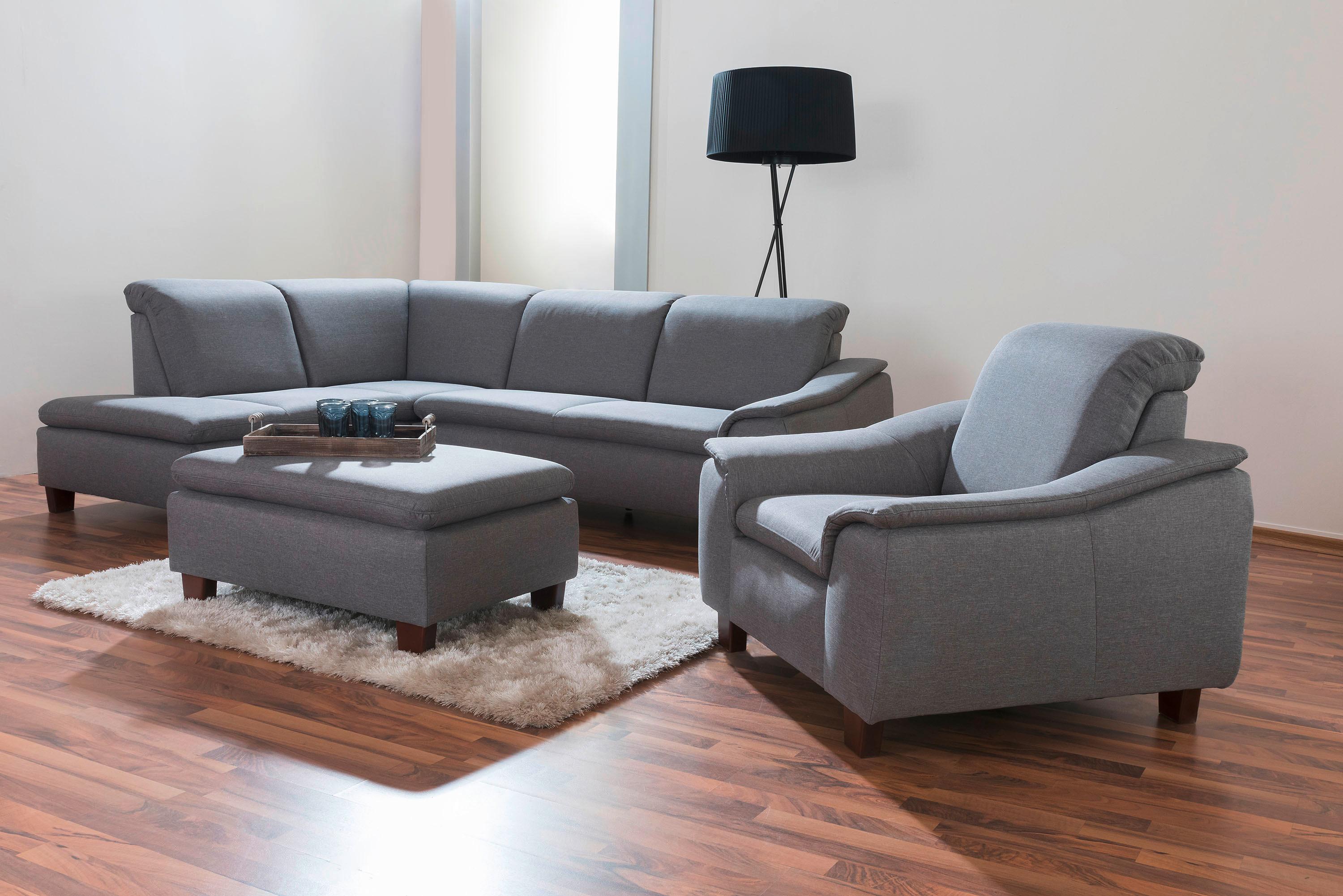 ECKSOFA AARON Textil Max Winzer Möbel > Sofas & Couches > Wohnlandschaften > Ecksofas > XXL Ecksofas Grau