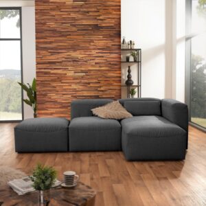 ECKSOFA LENA Textil Max Winzer Möbel > Sofas & Couches > Wohnlandschaften > Ecksofas > XXL Ecksofas Anthrazit