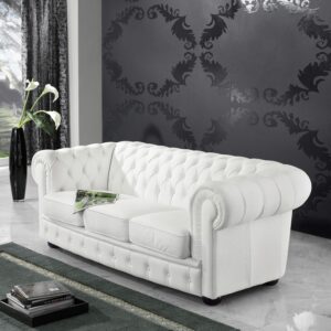 CHESTERFIELD-SOFA BRIDGEPORT Textil Max Winzer Möbel > Sofas & Couches > Sofas Weiß