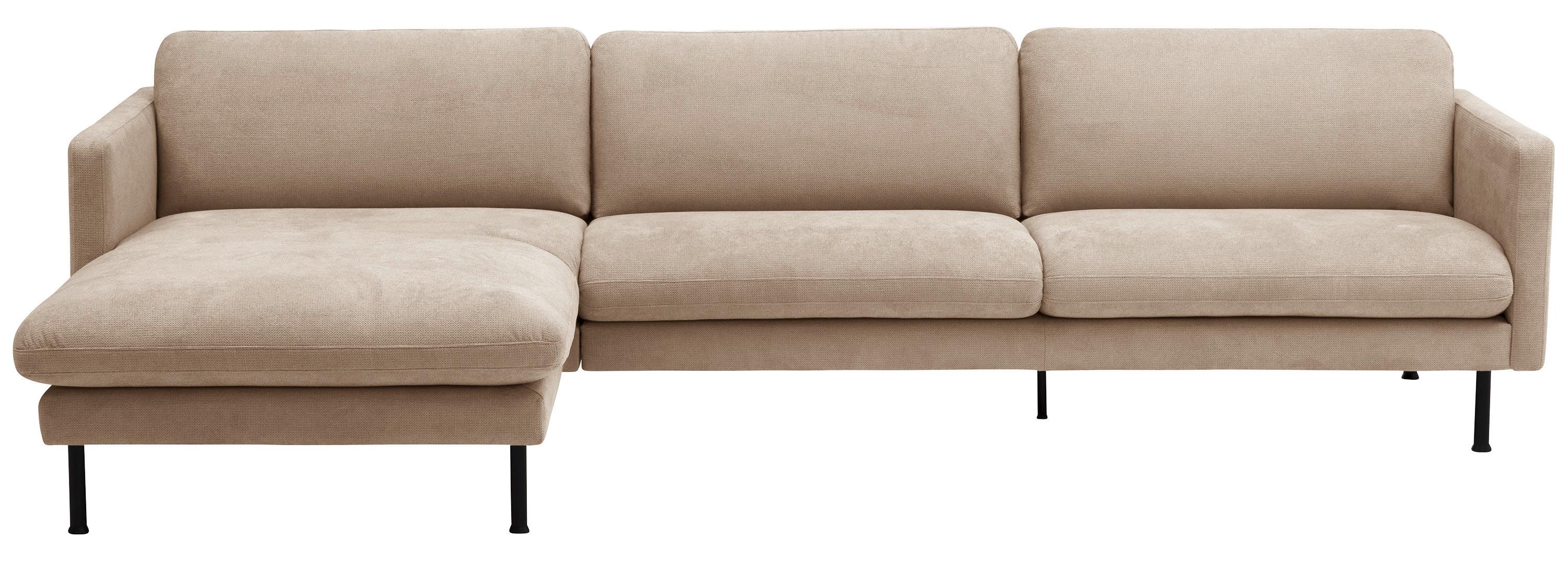 Wohnli Möbelsuche - Ecksofa Nathan in Beige Flachgewebe