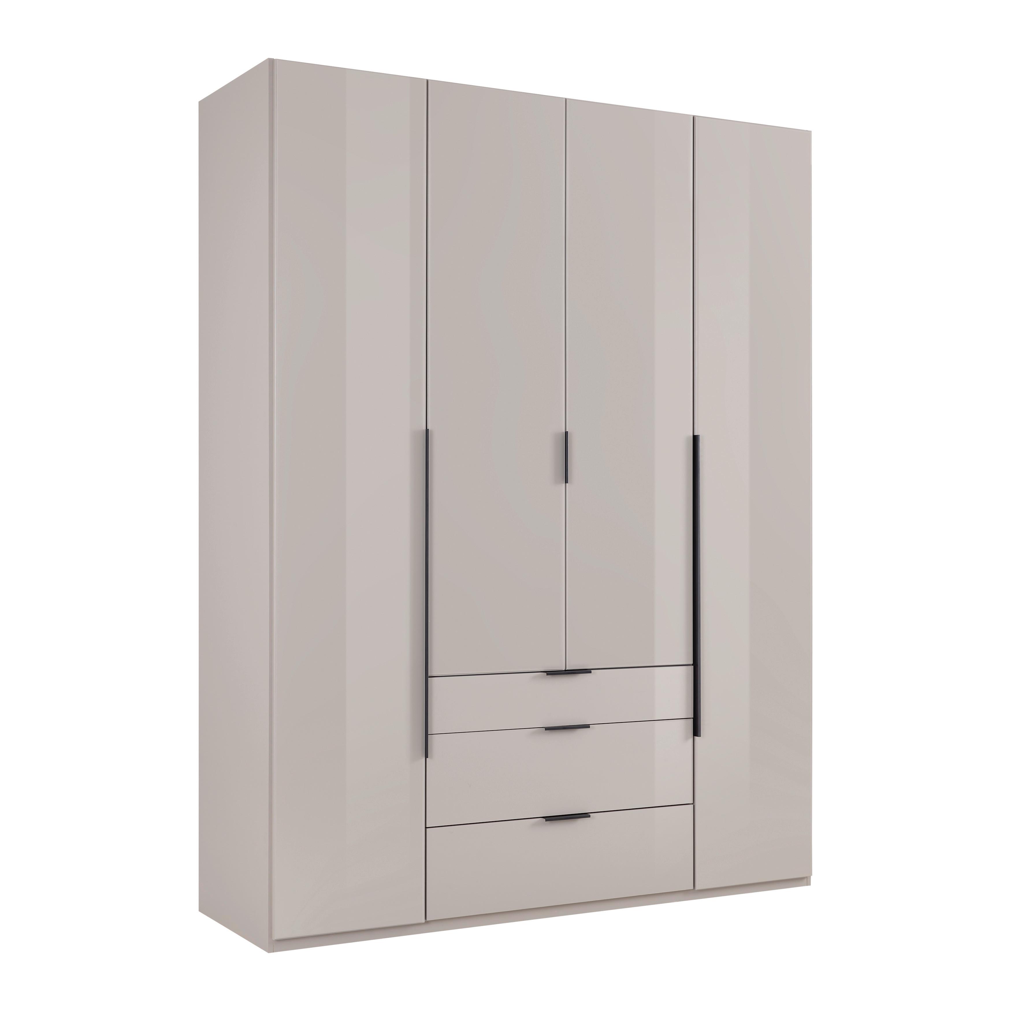 wohnli-moebel-suche-001787012009 Wohnli Möbelsuche - Drehtürenschrank New York Grau/Sahara