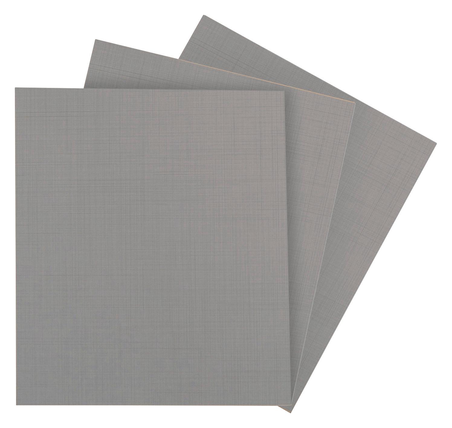 Einlegeboden in Grau 3er Set Holzwerkstoff XXXL Möbel > Schränke Grau