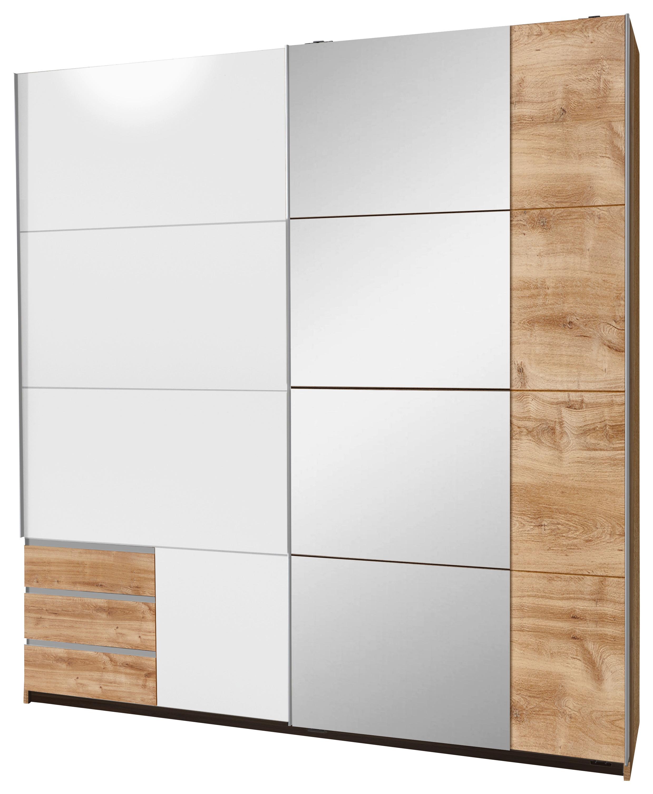 wohnli-moebel-suche-001787021601 Wohnli Möbelsuche - Schwebetürenschrank Emden Eichefarben ca. 180x198x64cm
