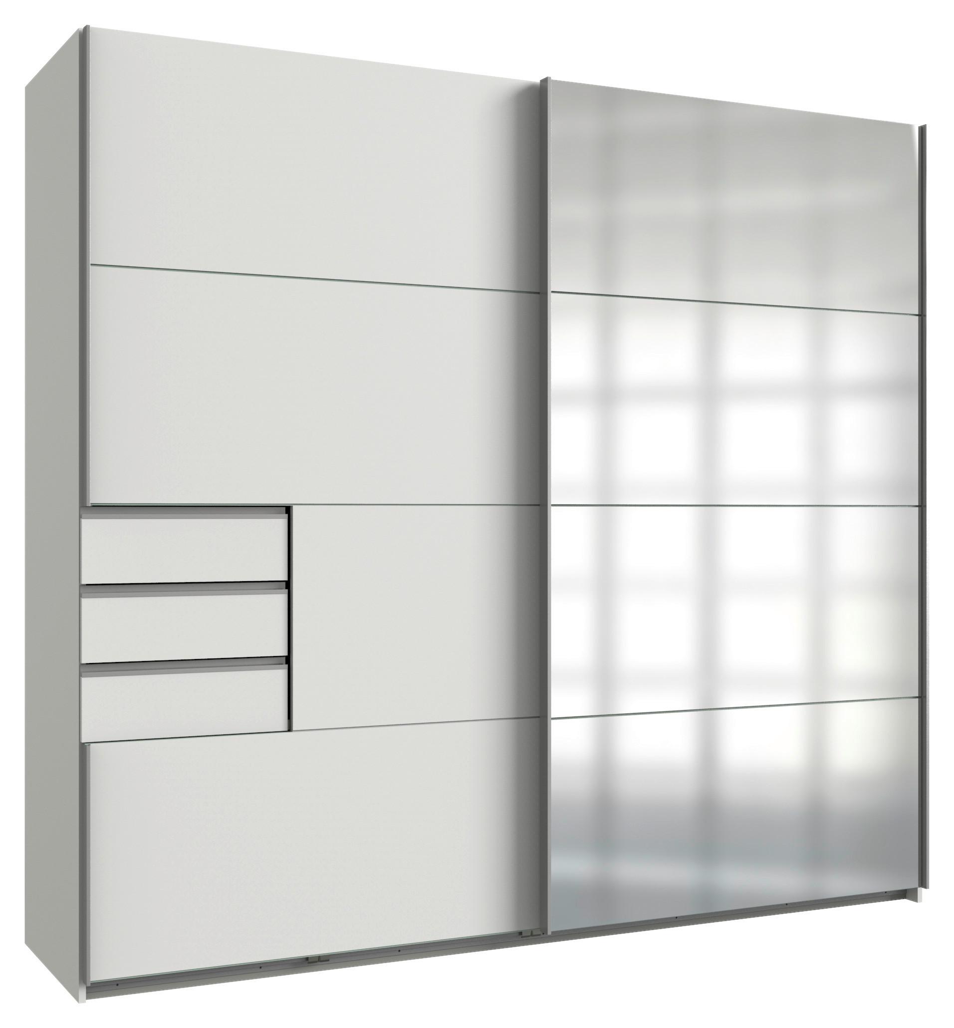Wohnli Möbelsuche - Schwebetürenschrank Saigon ca. 225x210 cm Weiß