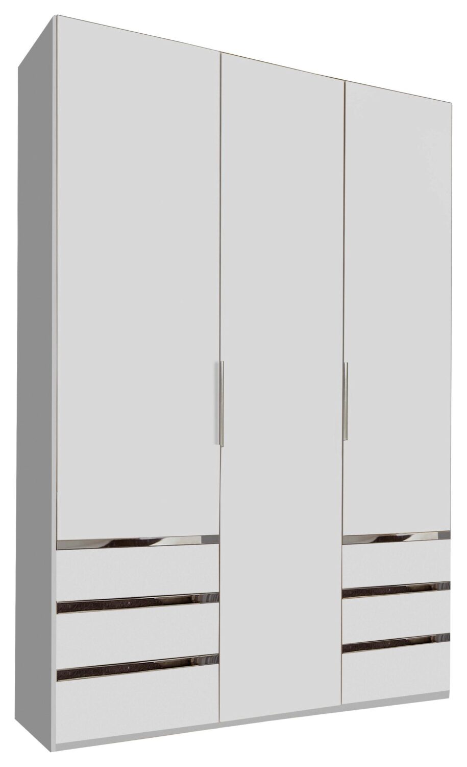 Wohnli Möbelsuche - Drehtürenschrank Level 36A ca. 150x216x58 cm Alpinweiß