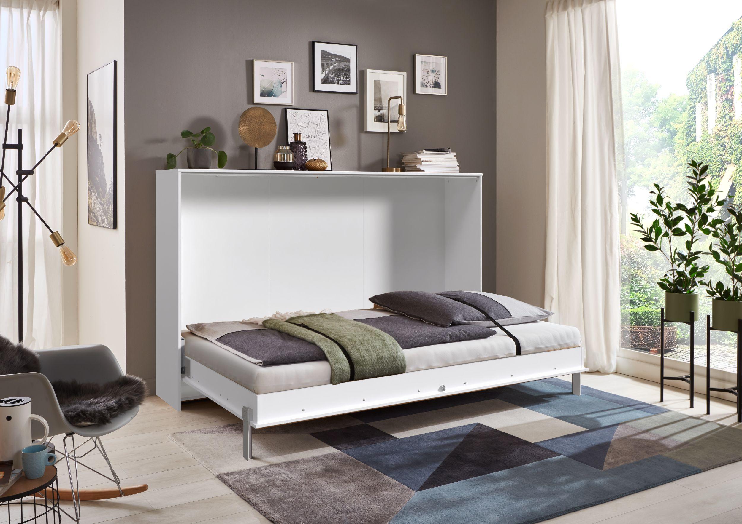 Wohnli Möbelsuche - Klappbett Juist ca. 120x200 cm Weiß