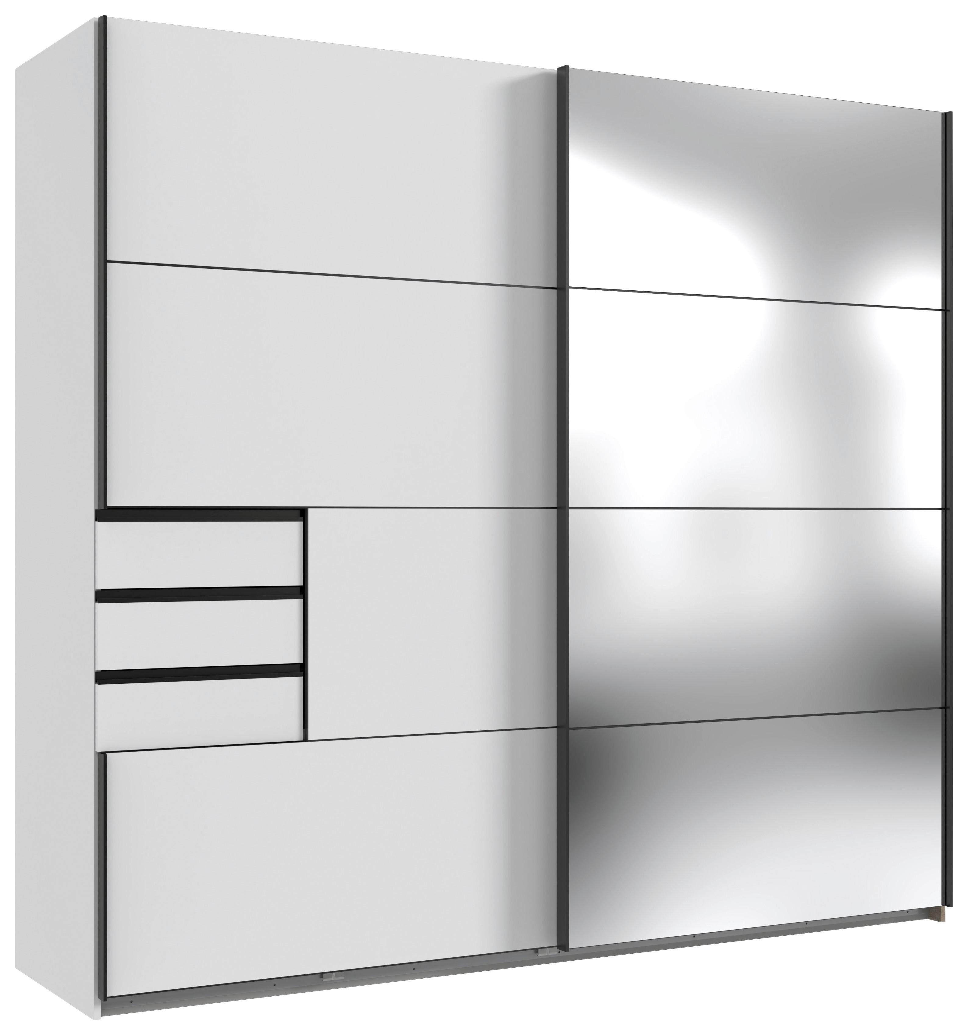 wohnli-moebel-suche-001787057713 Wohnli Möbelsuche - Schwebetürenschrank Saigon in Weiß ca. 225x208x64cm