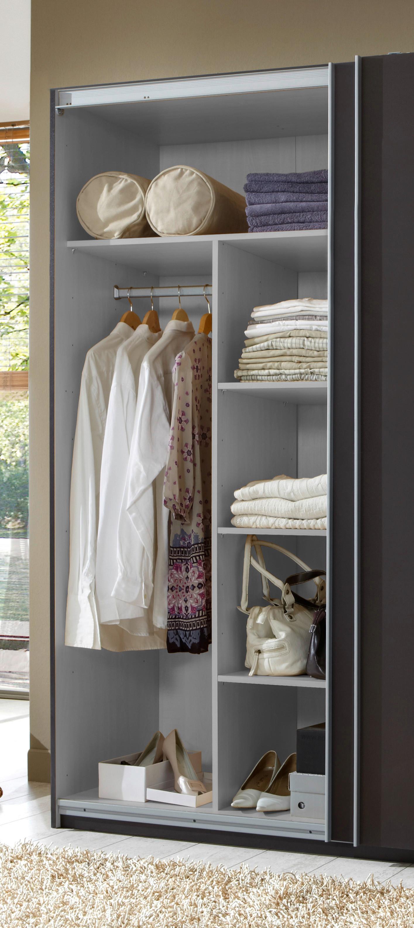 INNENEINTEILUNG WÄSCHEEINTEILUNG Metall, Holzwerkstoff MID.YOU Möbel > Schränke Grau