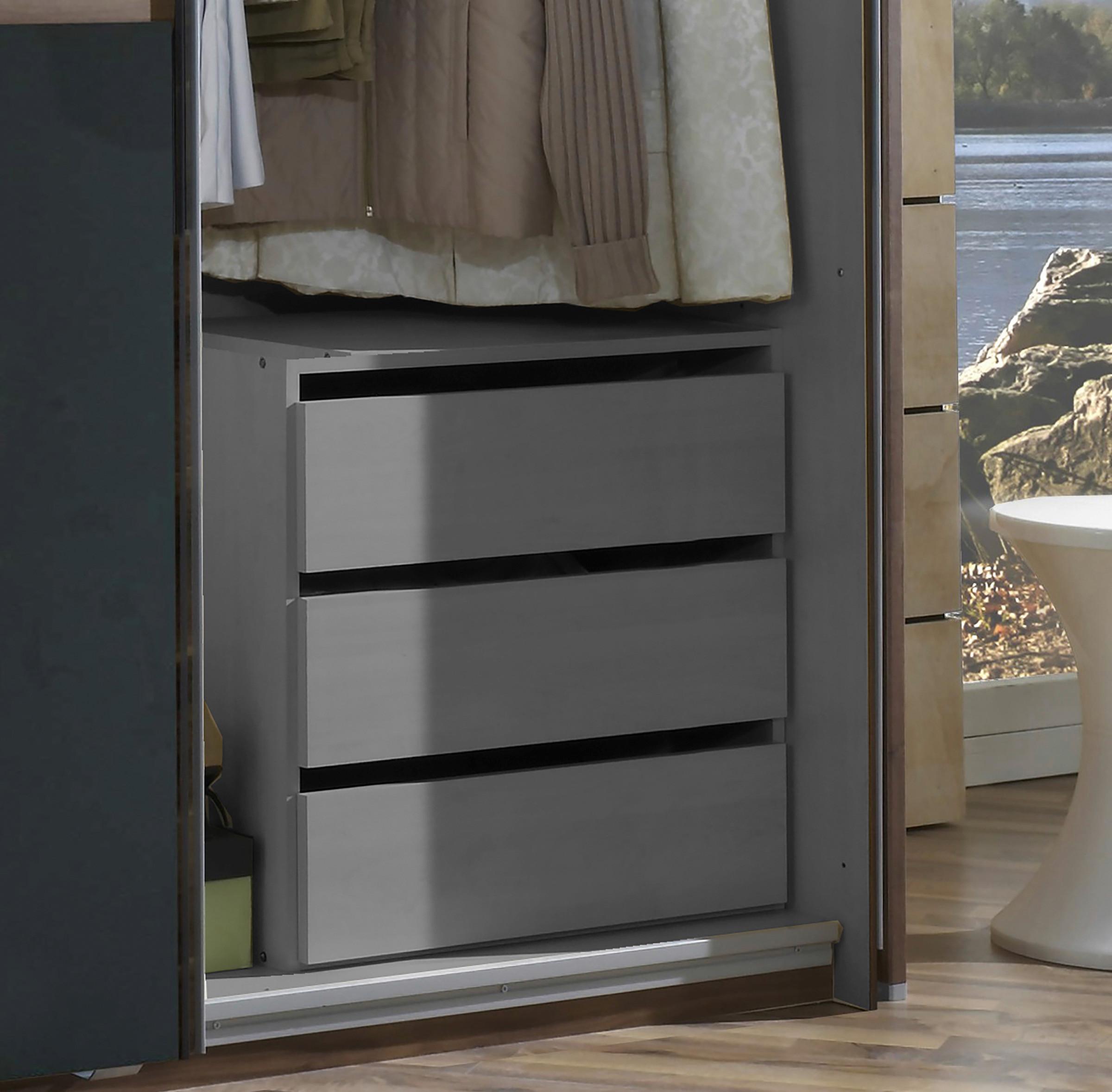 SCHUBKASTENEINSATZ SCHUBKASTENEINSATZ Holzwerkstoff MID.YOU Möbel > Schränke Grau