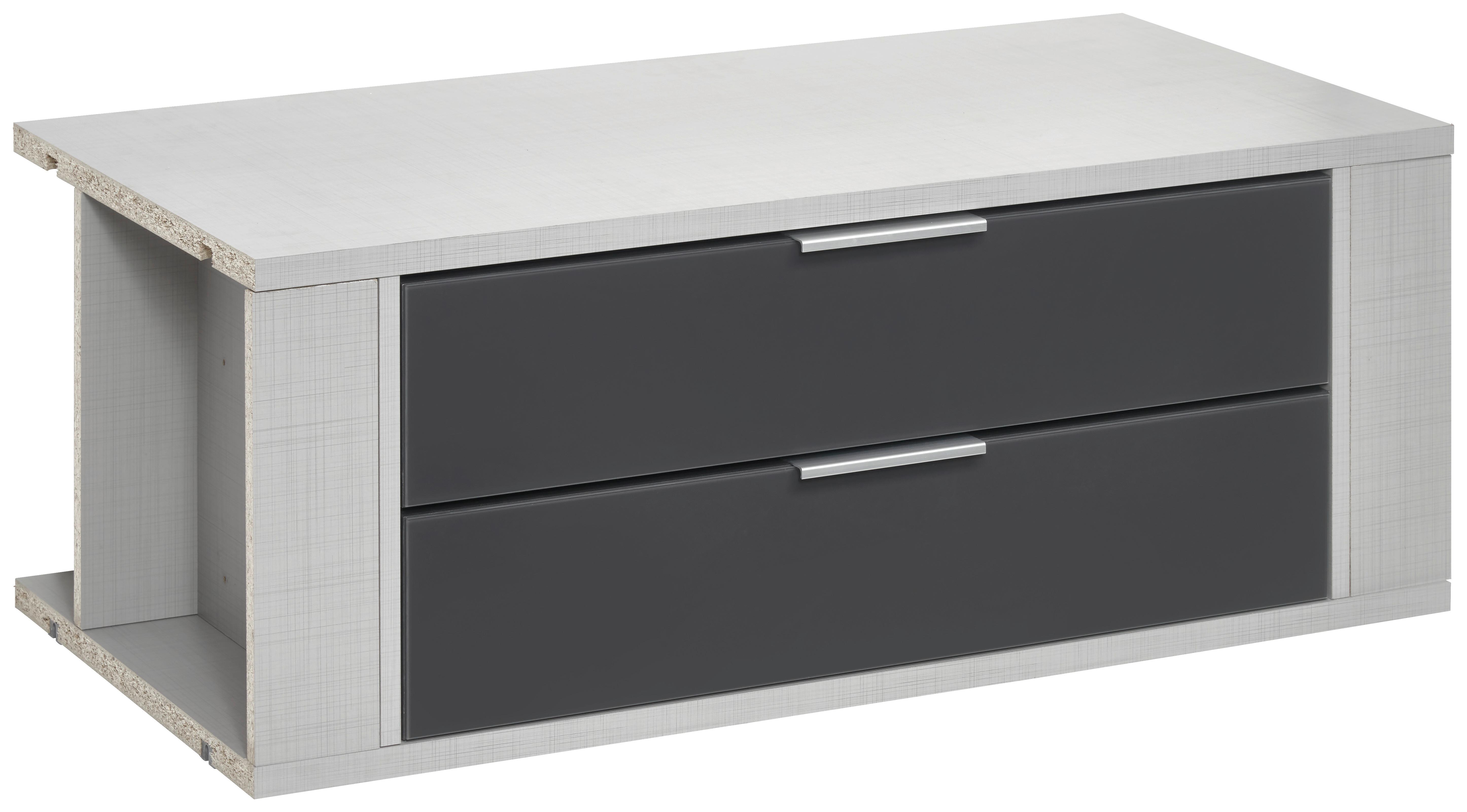 Wohnli Möbelsuche - Schubkasteneinsatz Fresh ca. 96x35x50 cm Grau