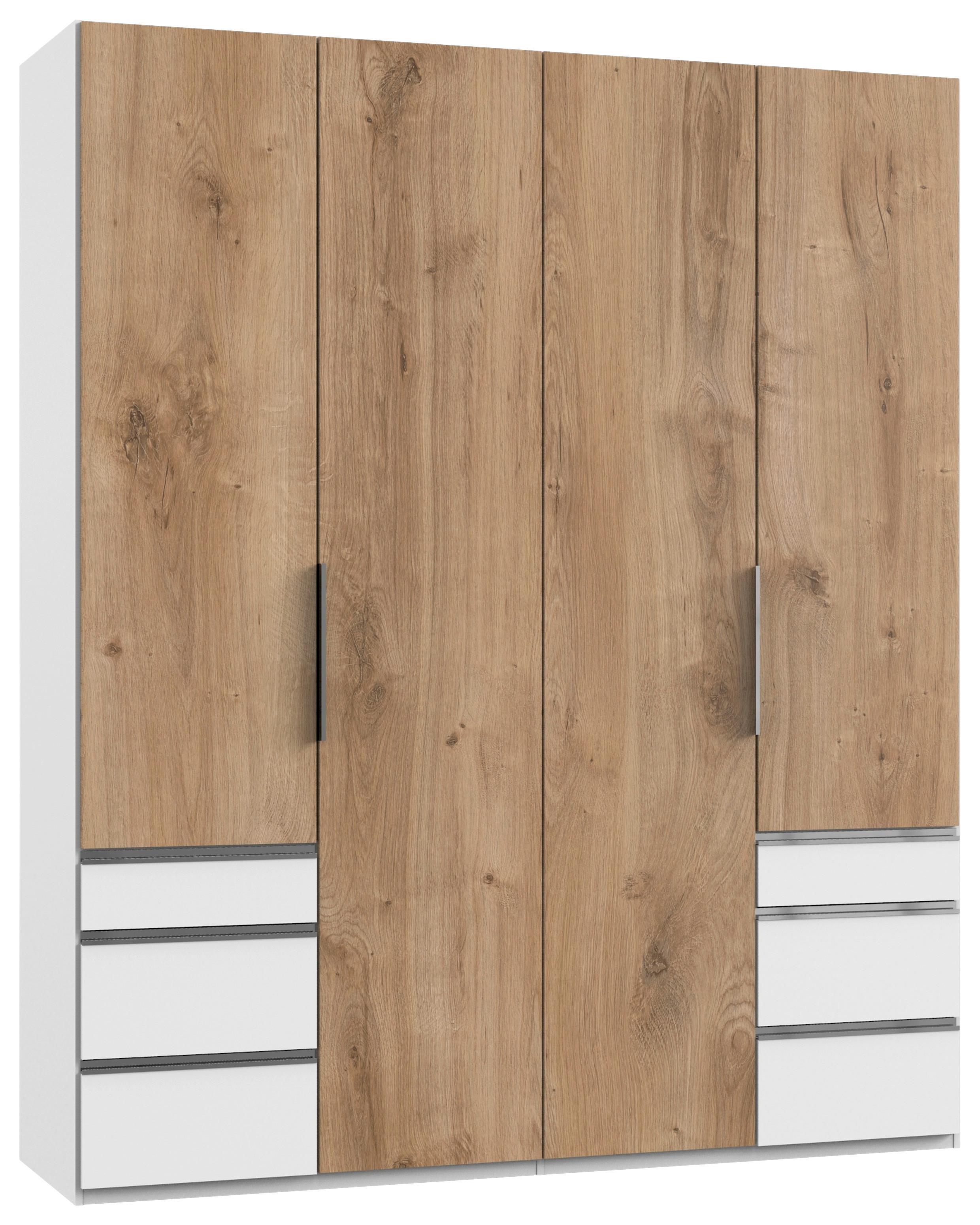 Wohnli Möbelsuche - Drehtürenschrank mit Laden B: 200 cm Level