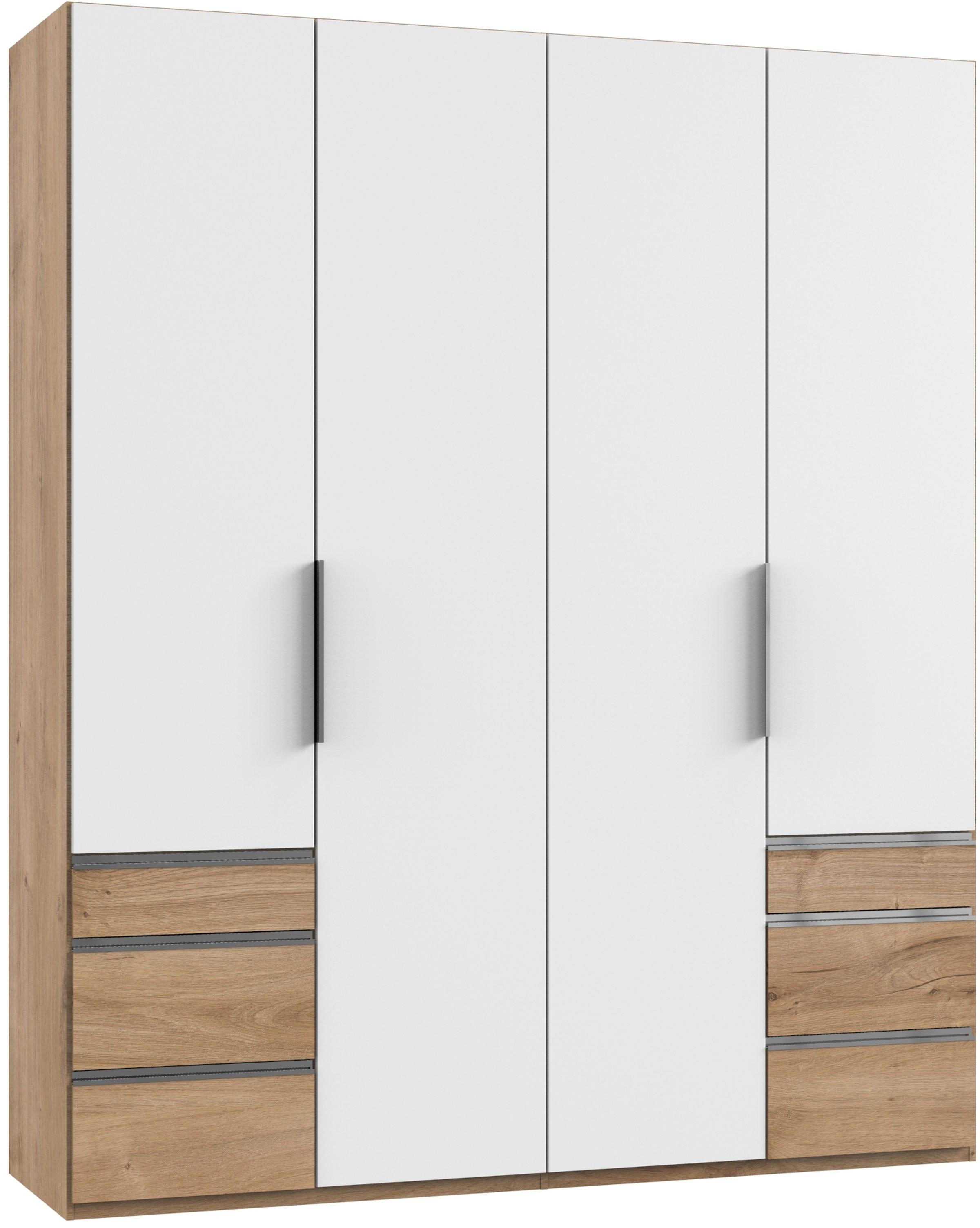 Wohnli Möbelsuche - Drehtürenschrank mit Laden B: 200 cm Level