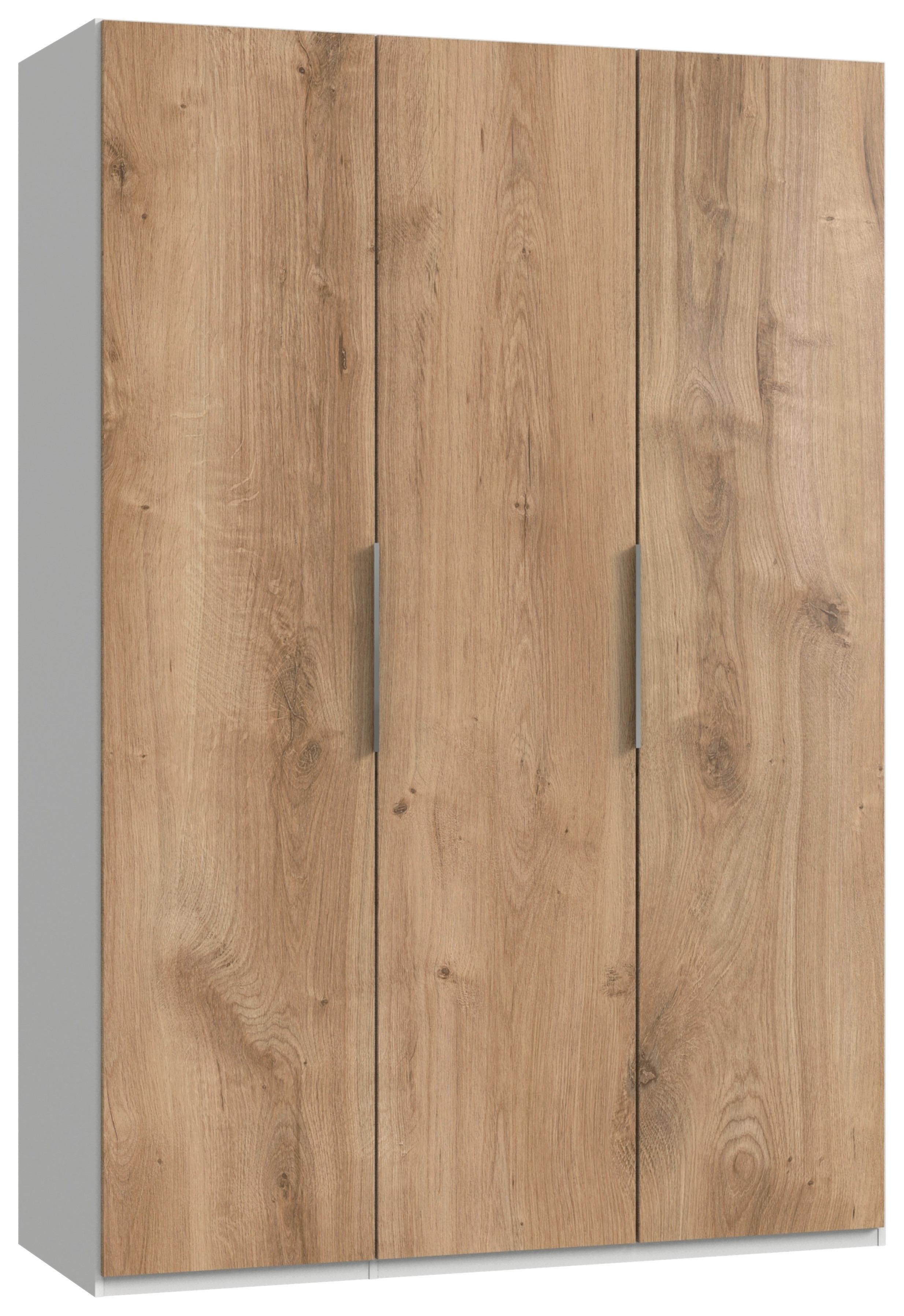 wohnli-moebel-suche-001787077872 Wohnli Möbelsuche - Drehtürenschrank Level 36A ca. 150x216x58 cm Eiche/Weiß