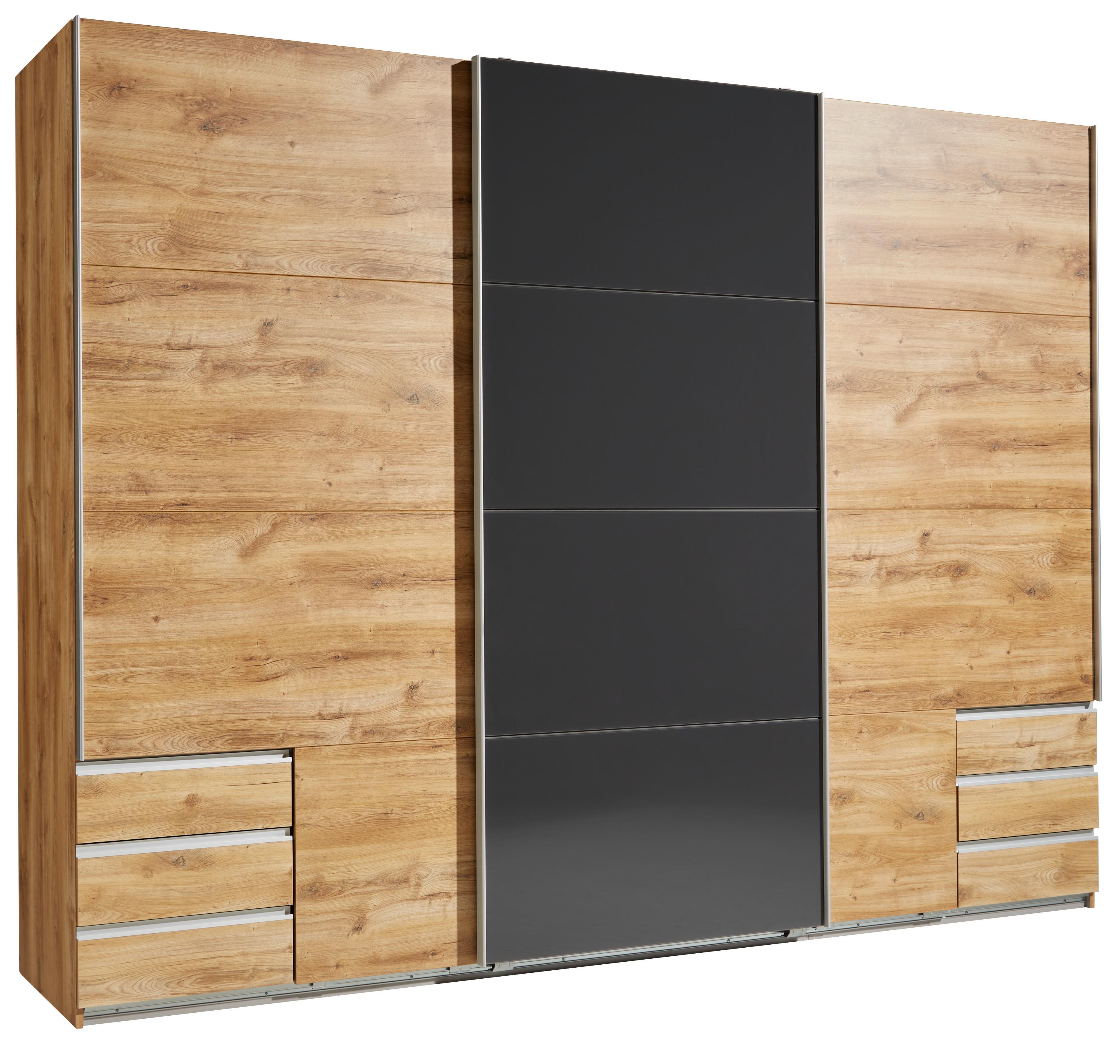 wohnli-moebel-suche-001787078801 Wohnli Möbelsuche - Schwebetürenschrank Eichefarben ca. 270x210x65cm