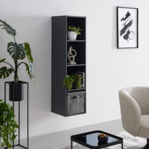 Regal Lugo Anthrazit Holzwerkstoff Mömax Wohnzimmermöbel Anthrazit