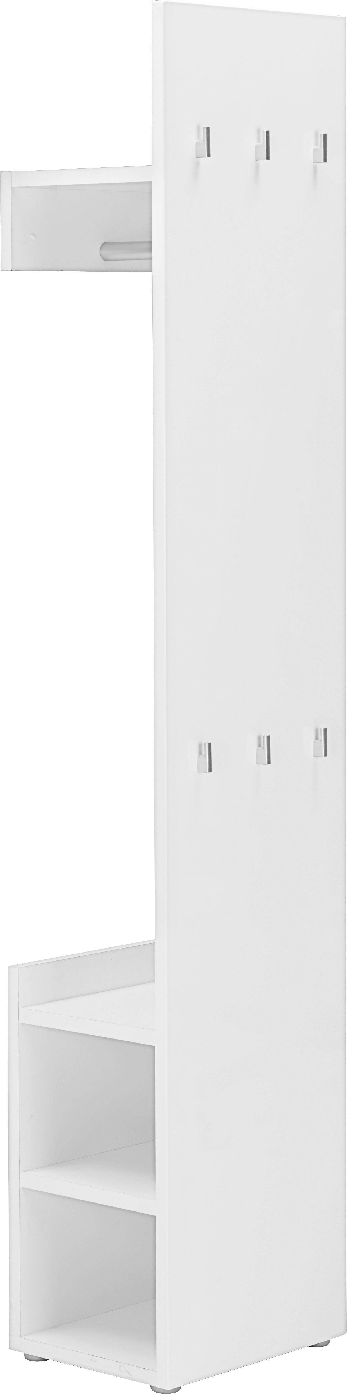 Garderobe Weiß Holzwerkstoff Mömax Garderoben Weiß