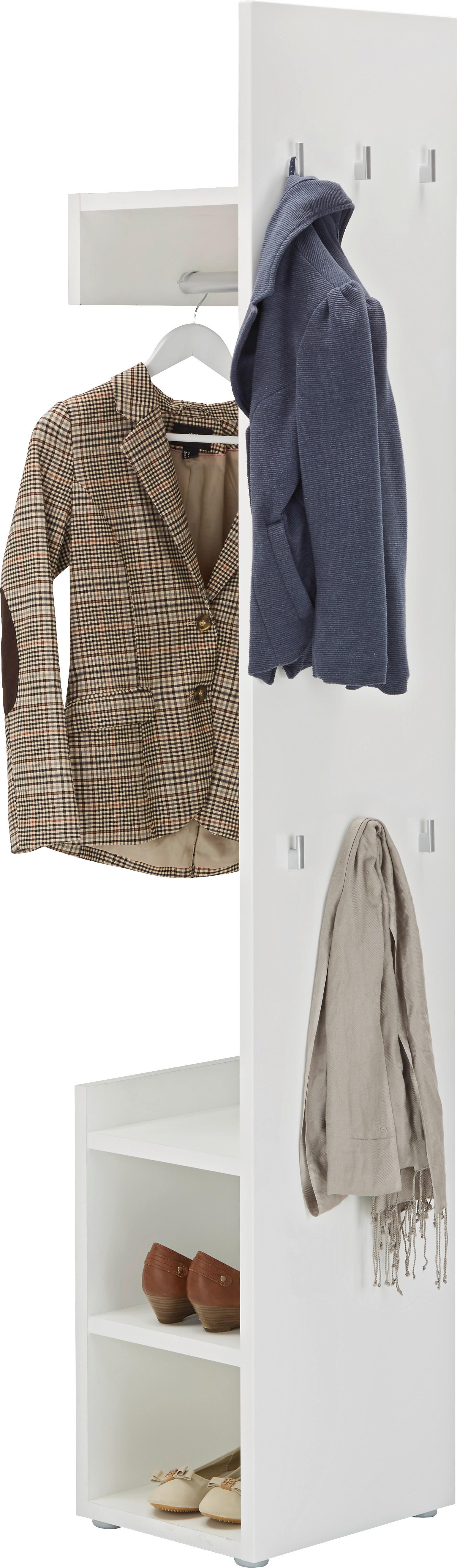 Wohnli Möbelsuche - Garderobe Weiß