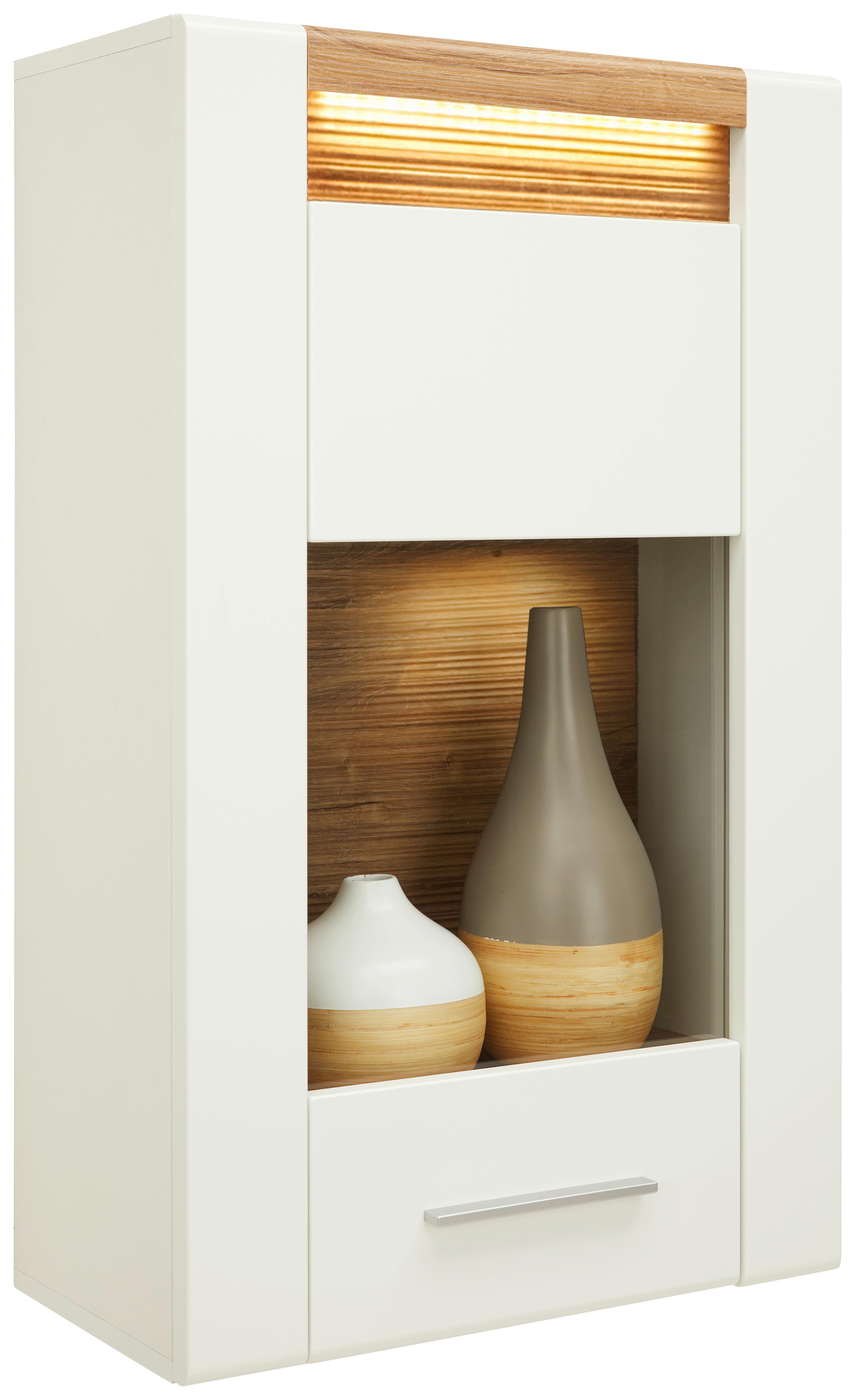 wohnli-moebel-suche-001803060004 Wohnli Möbelsuche - Hängevitrine in Weiß Hochglanz