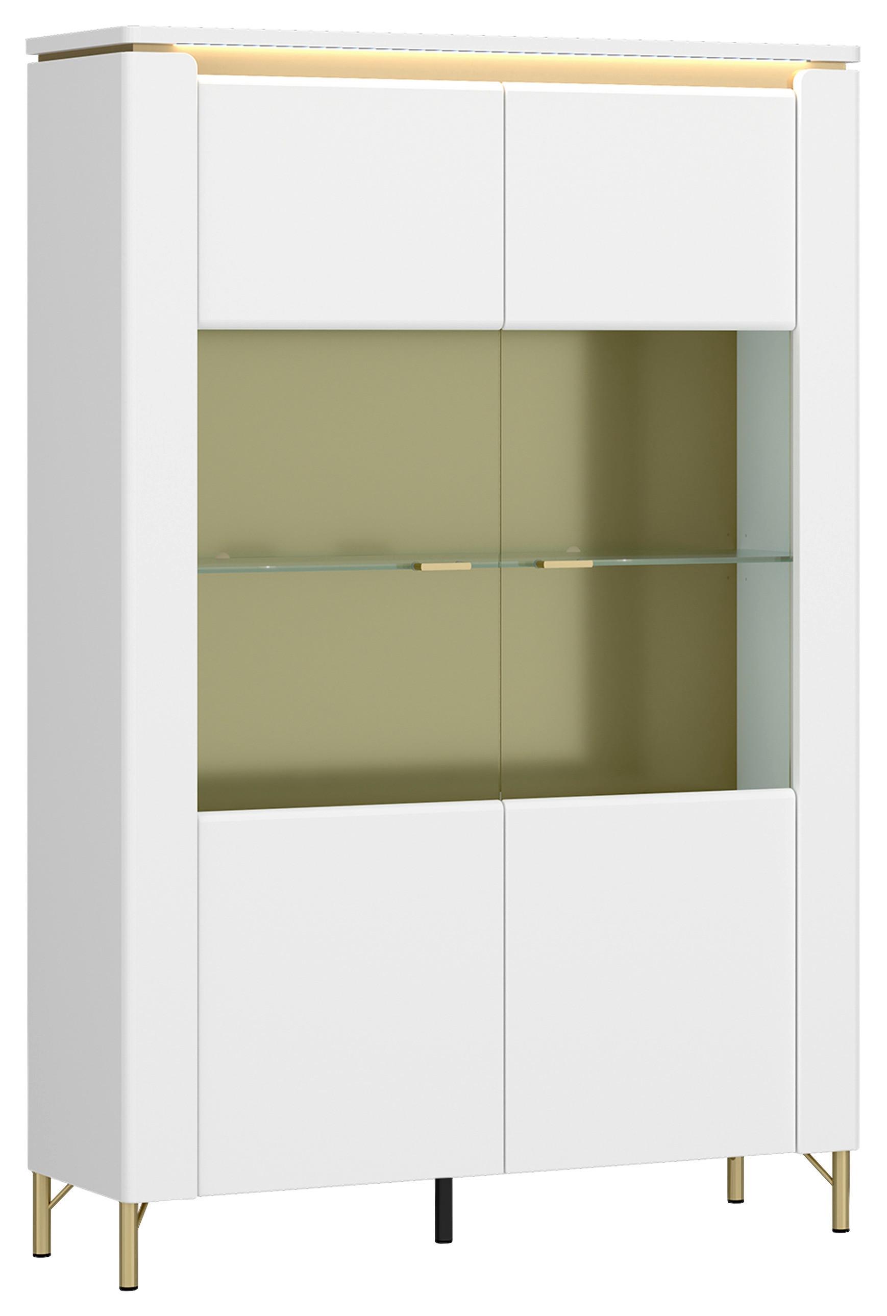 wohnli-moebel-suche-001803065704 Wohnli Möbelsuche - Vitrine Lazio Weiß B: 110