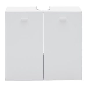 Wohnli Möbelsuche - Waschbeckenunterschrank Basix Weiß ca. 60x55x33cm