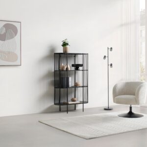 Regal Tiago Schwarz Metall Mömax Wohnzimmermöbel Schwarz